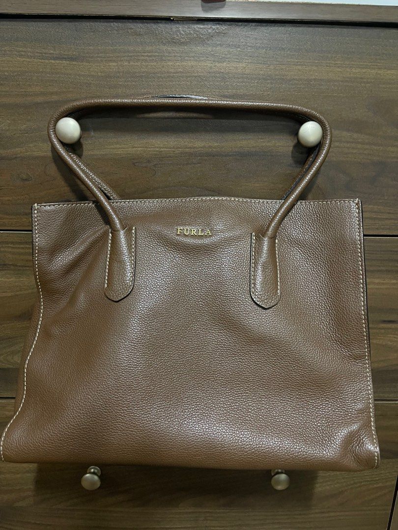 Furla sales leather purse