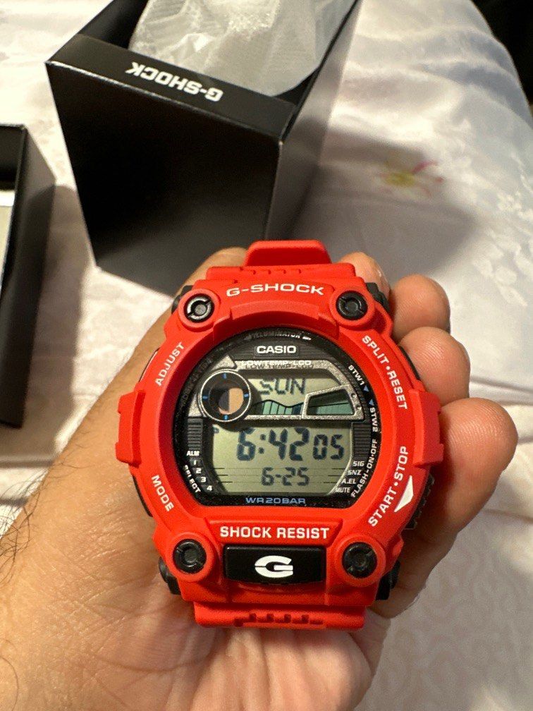 G Shock G 7900A Mat Moto Red