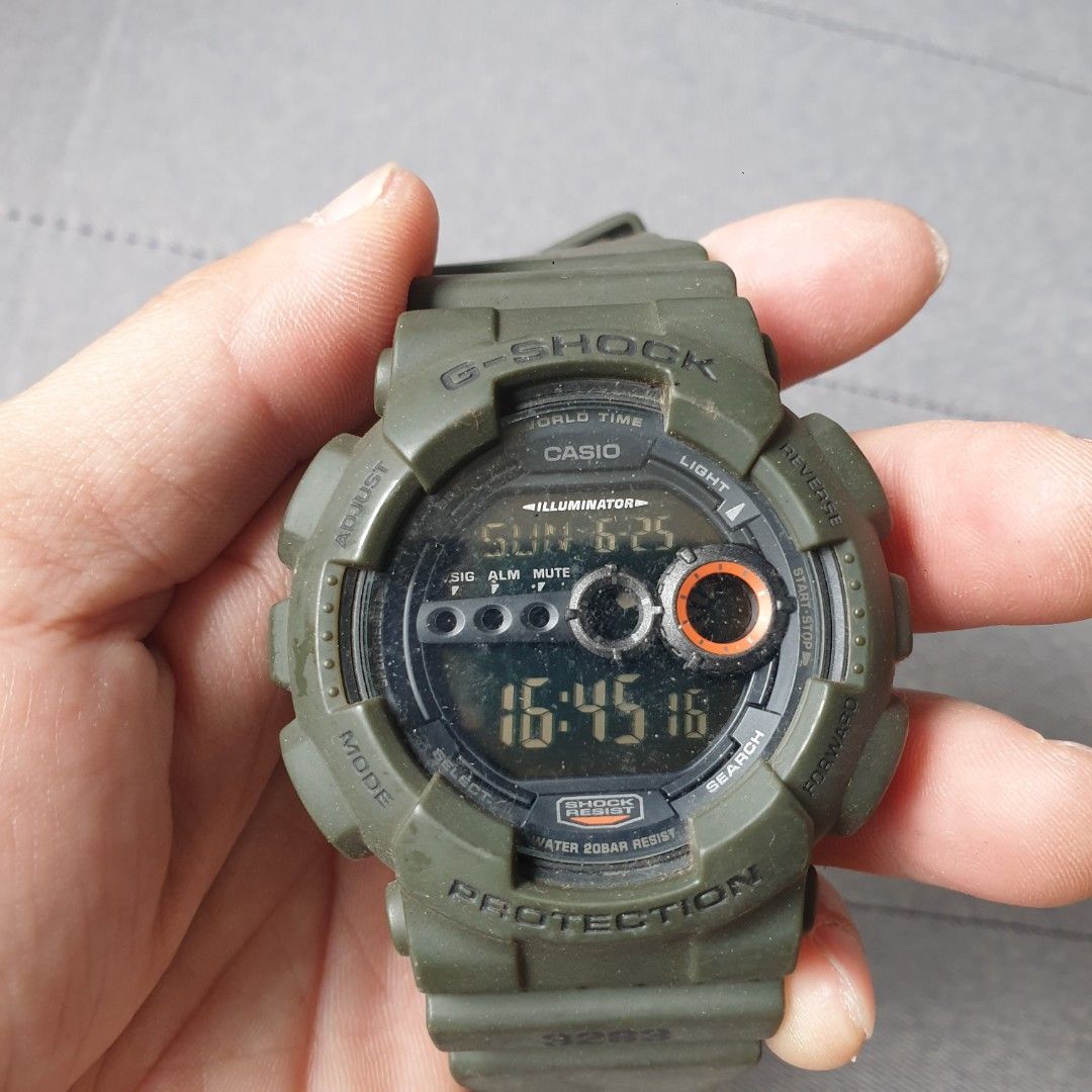 Casio g shock 3263 replacement band online