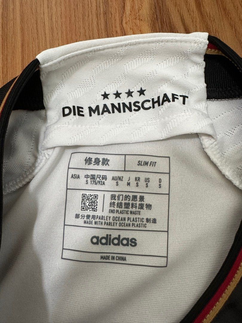 Germany world cup jersey authentic, Men's Fashion, Activewear on Carousell