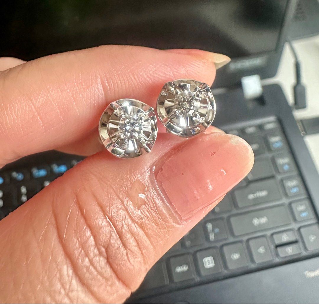 Vvs1 diamond earrings for sale sale
