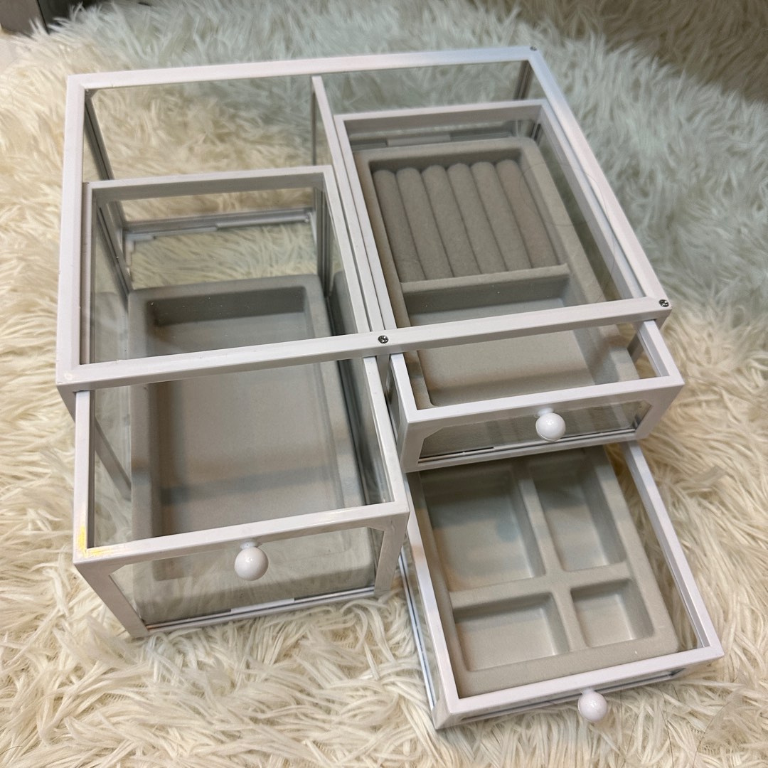 Glass jewellery boxes new arrivals