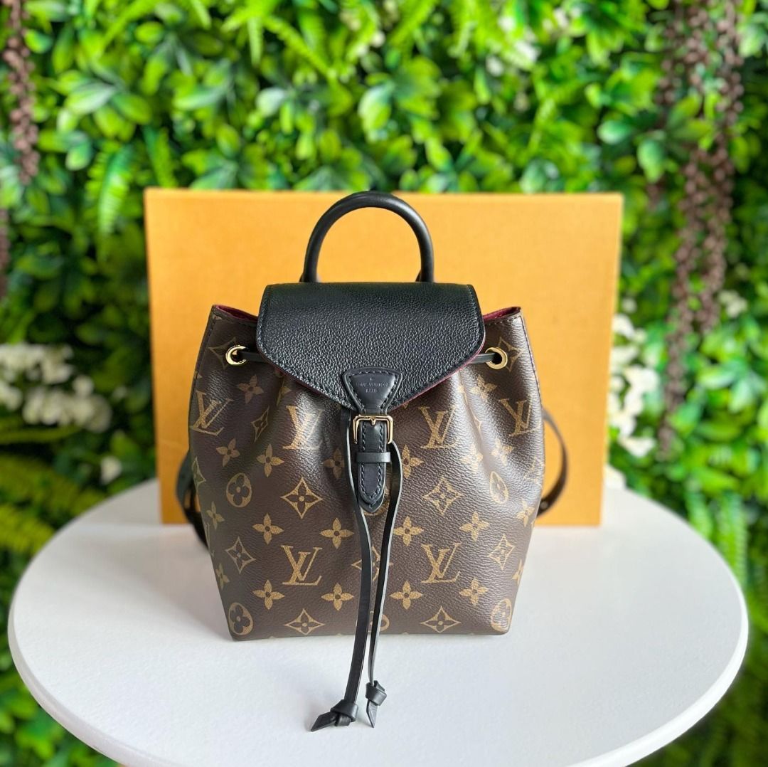 LOUIS VUITTON MONTSOURIS BB UPDATED REVIEW! 1.5 YEARS + WEAR AND TEAR 