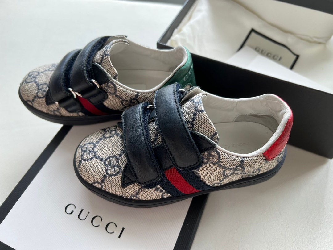 Gucci kids shoes size 24 新淨, 兒童＆孕婦用品, 嬰兒及小童流行時尚