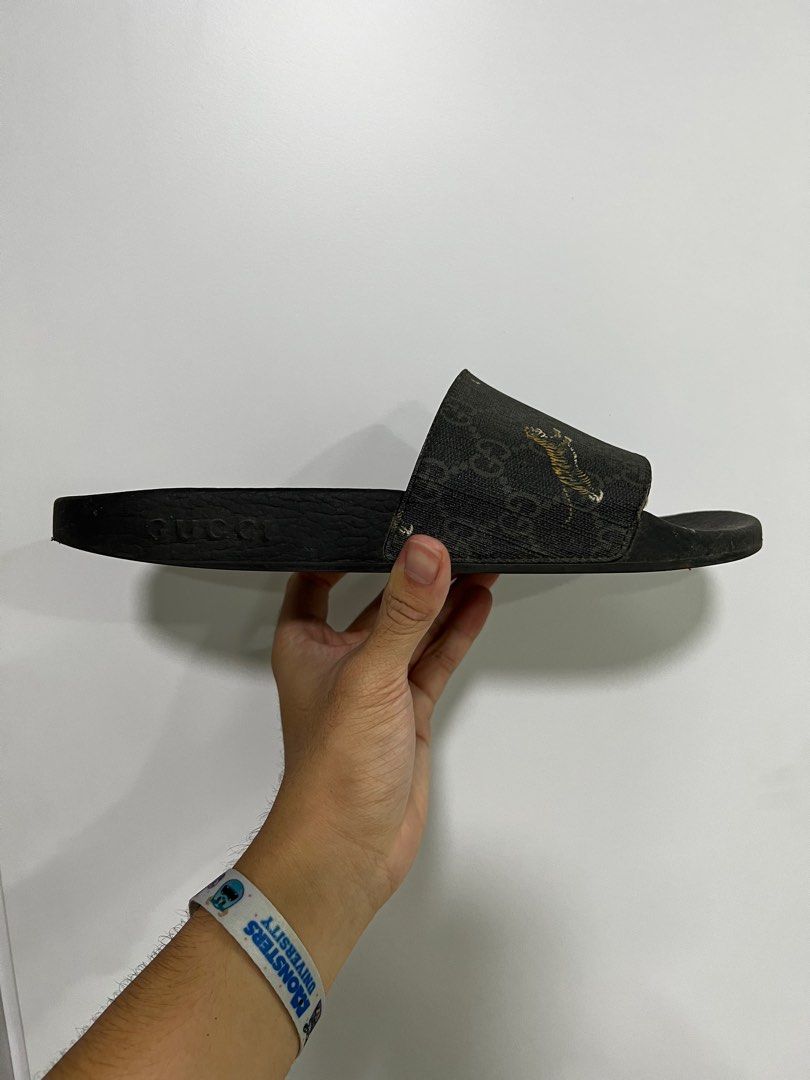 womens gucci tiger slides