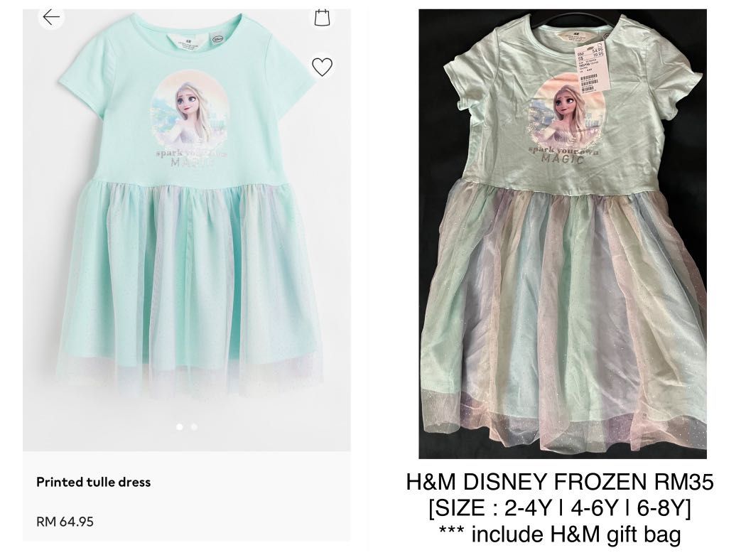 H and shop m elsa dress