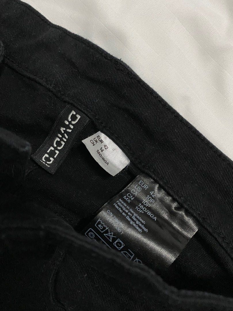 H&M Skinny Cargo Pants, Women's Fashion, Bottoms, Jeans on Carousell