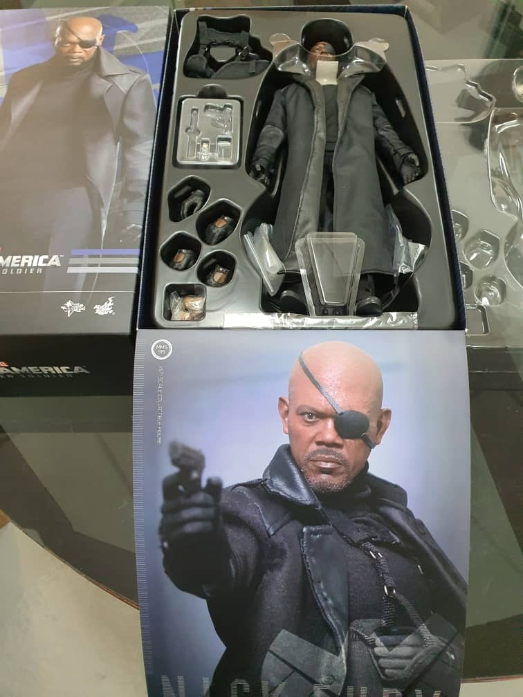 Hot toys nick fury winter soldier top