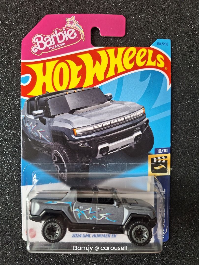 Hot Wheels 2024 GMC Hummer EV Barbie Movie Show Time 2023, Hobbies