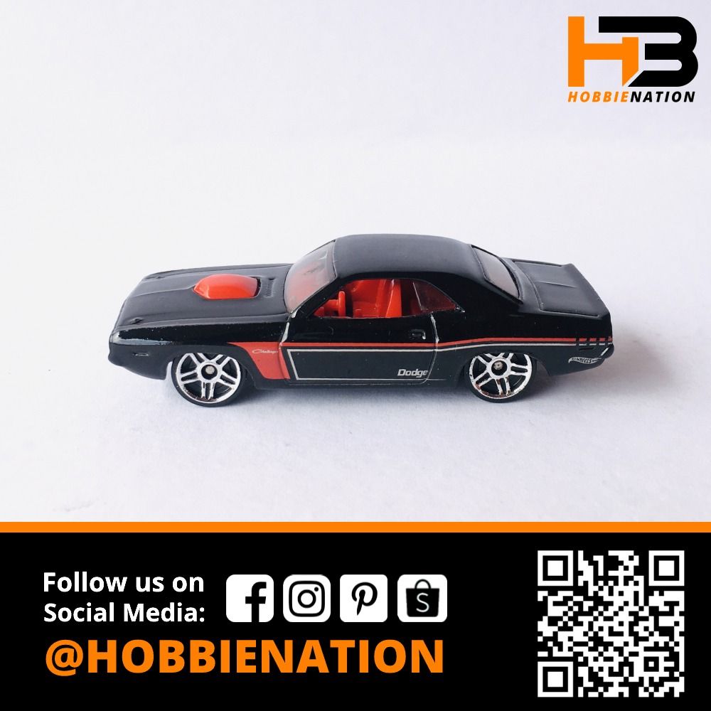 Hot Wheels Detroit Muscle '70 Dodge Hemi Challenger (Walmart Exclusive