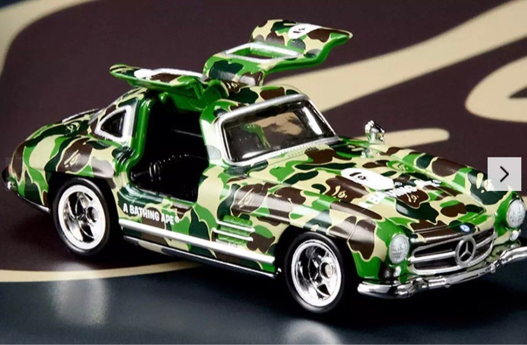 ミニカー BAPE X HOT WHEELS 55 MERCEDES-BENZ 300SL A BATHING APE - BAPE X HOT WHEELS 55 MERCEDES-BENZ 300SLの通販 by