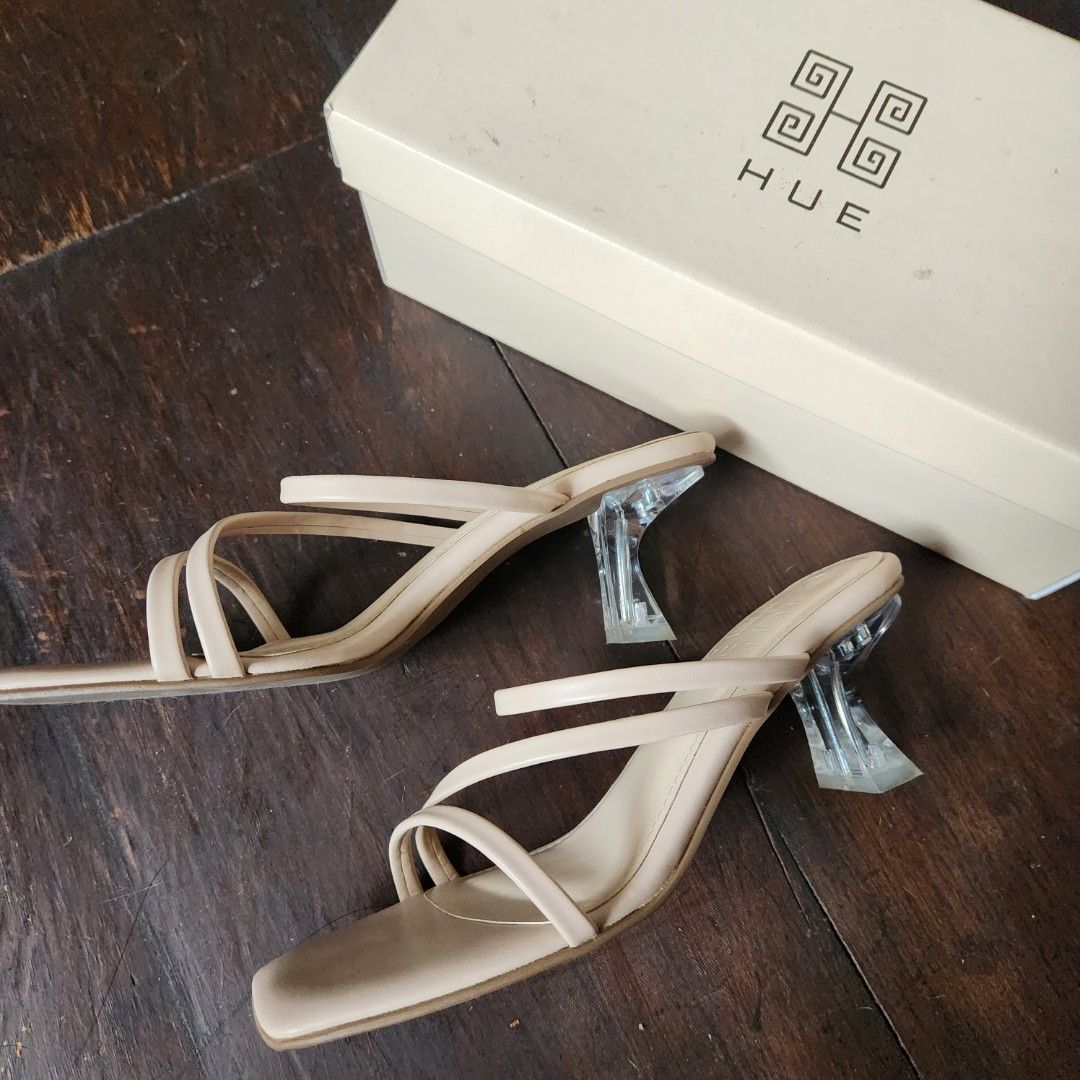 Hue Manila heels (Category: Heels) located in Cainta. Submitted by andrthings (Listing ID 1239404098, Image 2). Description: Brand: Hue Manila Model/Color: Dalaja Biscotti Size: 10 Used once only last photo taken from Hue Manila's website.