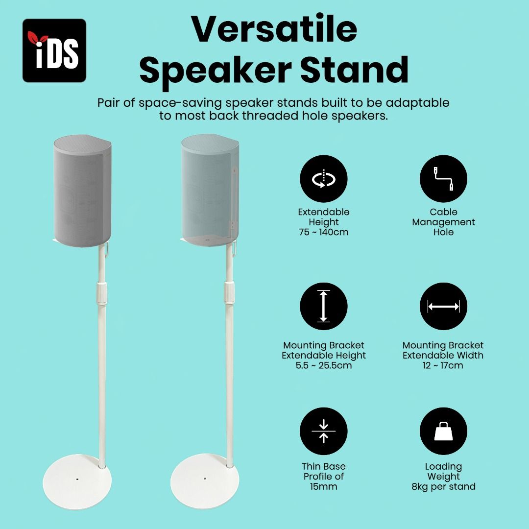 iDS] Speaker Stand Space Saving design for Keyhole Speaker ie