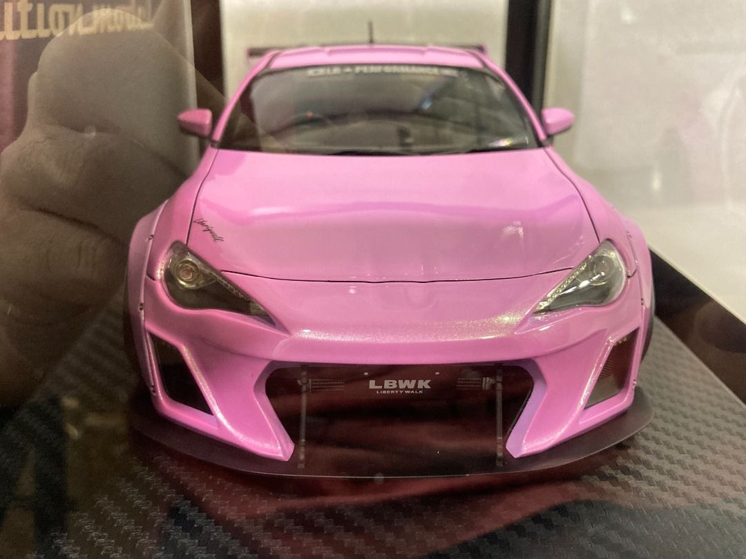 Ignition Model 1/18 IG2671 LB nation Toyota 86 WORKS ver.1 Pink ...