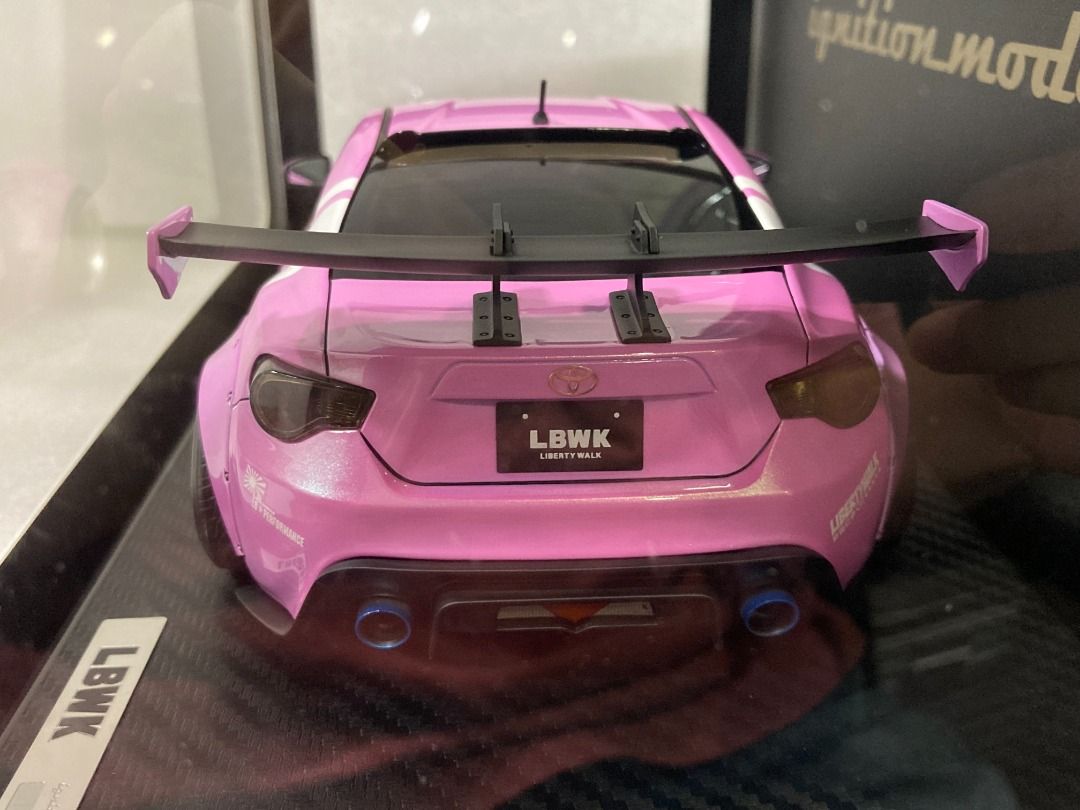 Ignition Model 1/18 IG2671 LB nation Toyota 86 WORKS ver.1 Pink ...