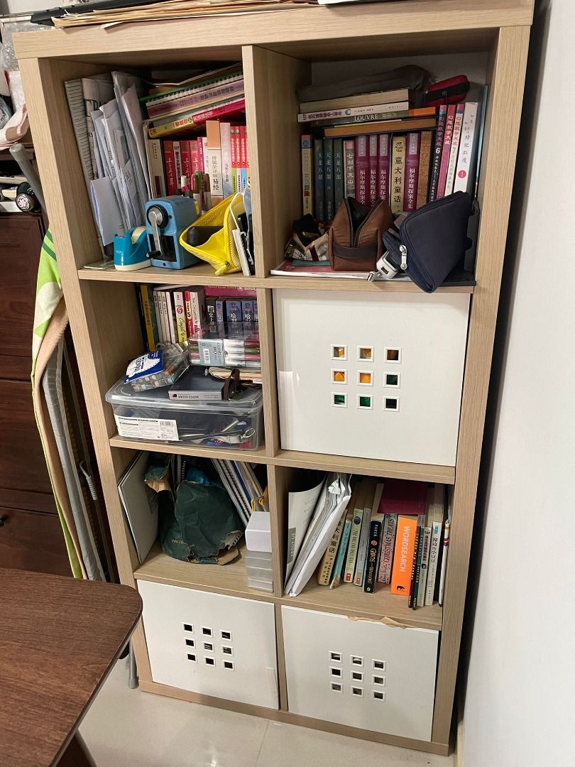 Ikea book shelf, Furniture & Home Living, Furniture, Shelves,