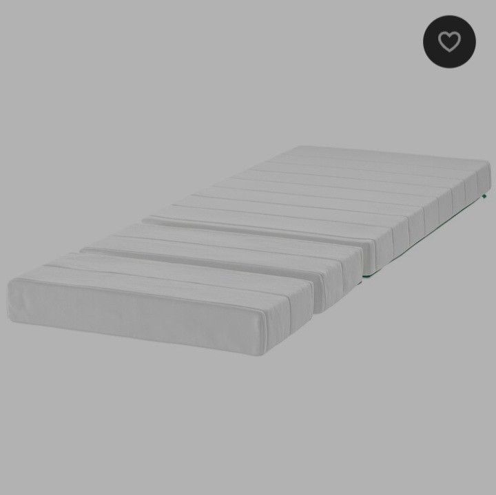 Ikea minnen bed and innerlig mattress, Babies & Kids, Baby Nursery