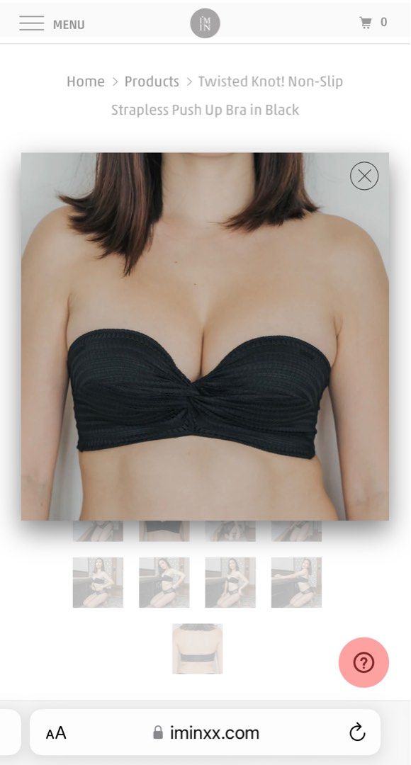 38C/40B Maidenform Strapless Push-up Bra, Women's Fashion, Undergarments &  Loungewear on Carousell