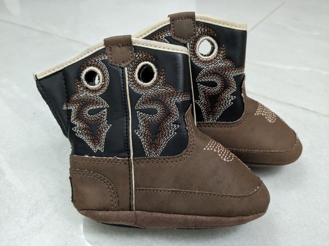 Infant Cowboy Boots Babies Kids Babies Kids Fashion on Carousell