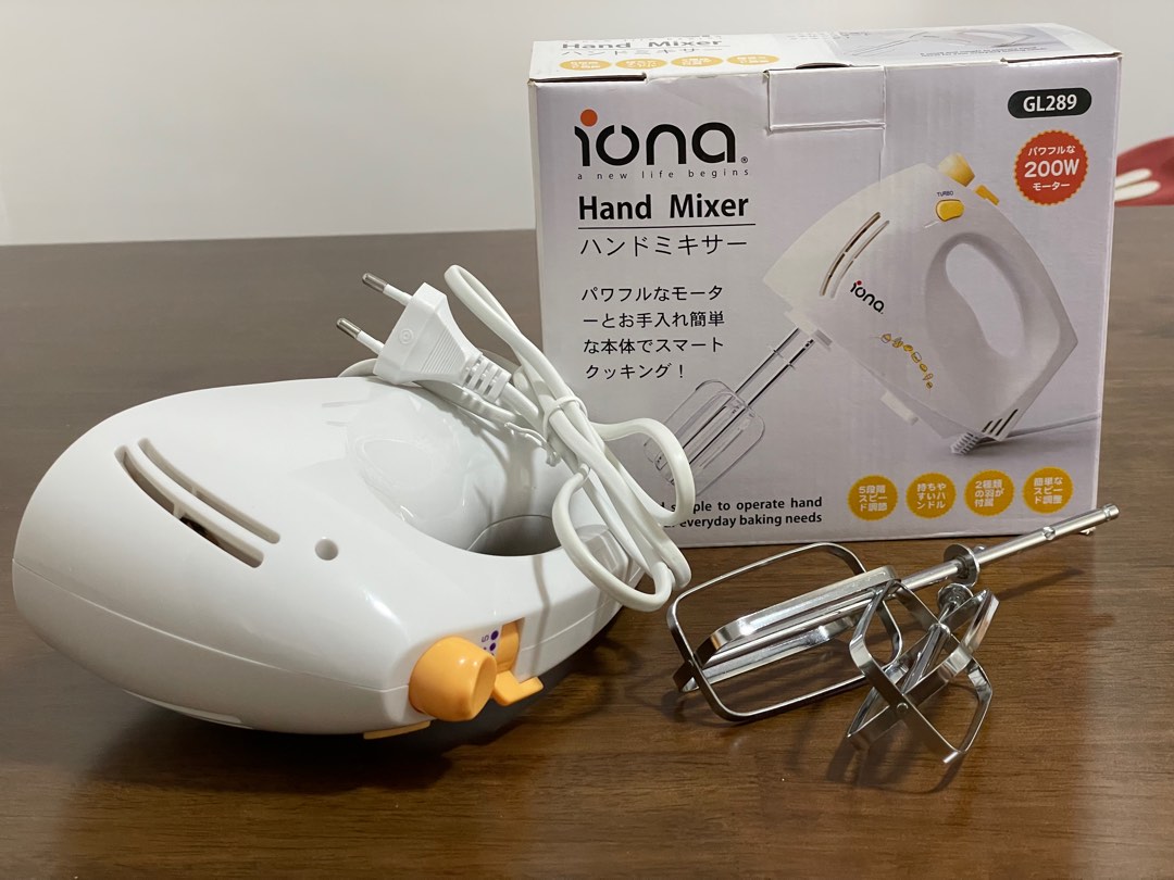 Iona Hand Mixer, TV & Home Appliances, Kitchen Appliances, Hand & Stand