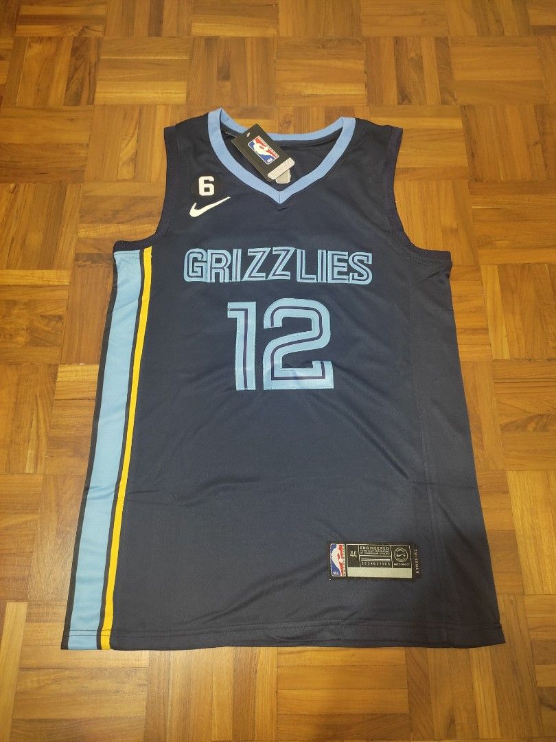 Ja Morant Memphis Grizzlies 2023 Icon Edition NBA Swingman Jersey