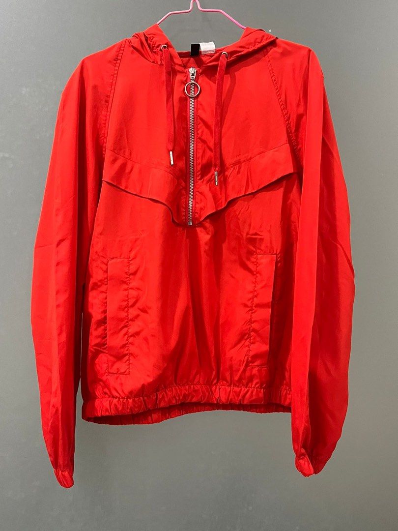 Jaket sweater parasut olahraga H M
