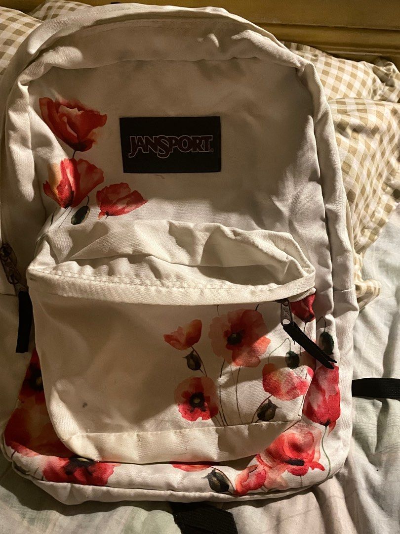Jansport aesthetic Backpack Women s Fashion Bags Wallets Backpacks on Carousell