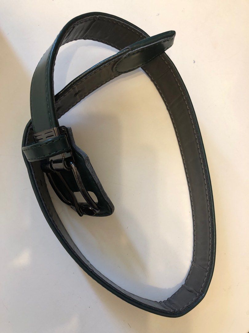 Mizuno leather baseball belt discount