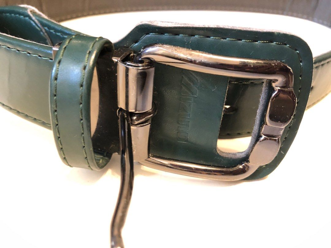 Japan Mizuno Baseball Belt green softball