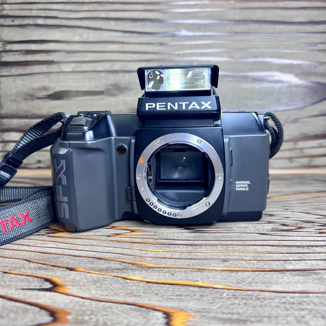 Pentax SFX Camera Japan Surplus power ok, display screen ok not film ...
