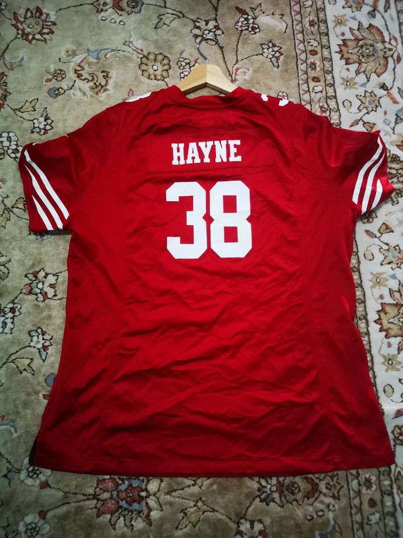 Men's San Francisco 49ers Jarryd Hayne Nike White Game Jersey