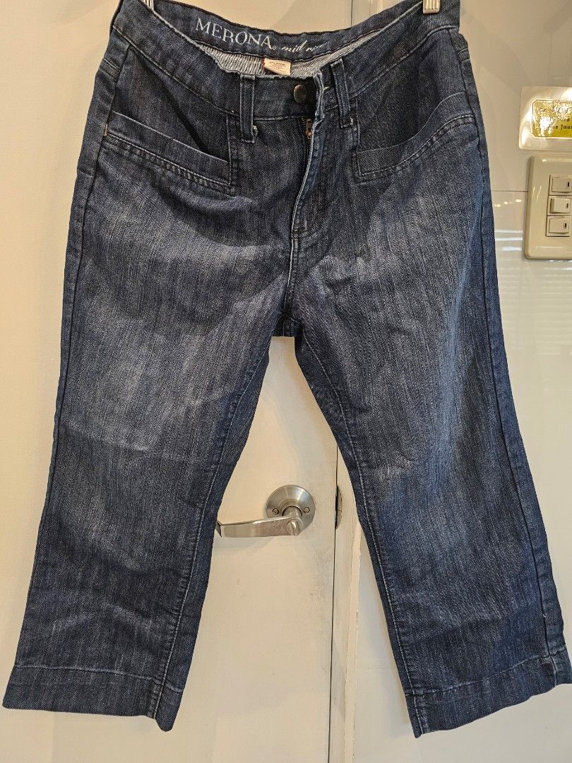 Jeans Capri Merona Women s Fashion Bottoms Jeans on Carousell