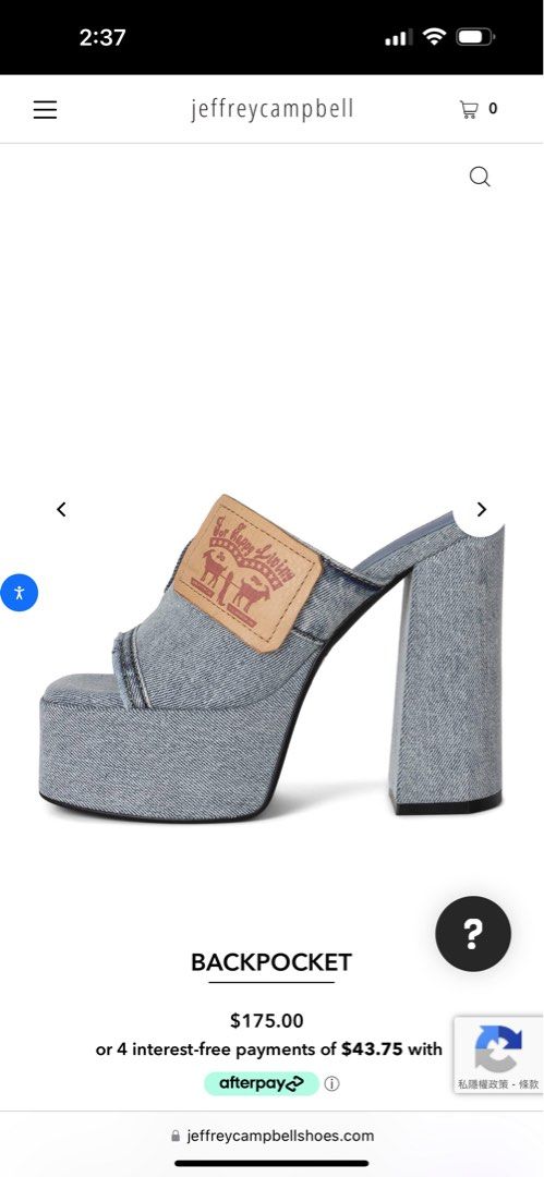 Jeffrey Campbell BACKPOCKET size 8 Carousell