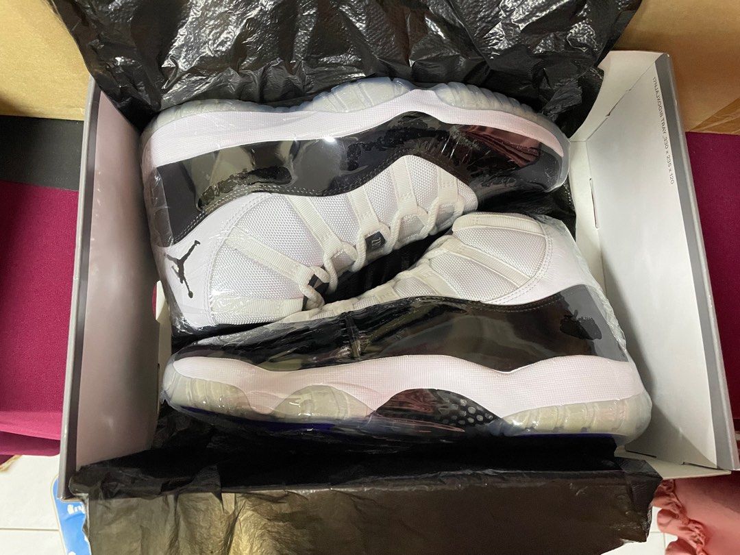 Jordan 11 concord box 2018 sales