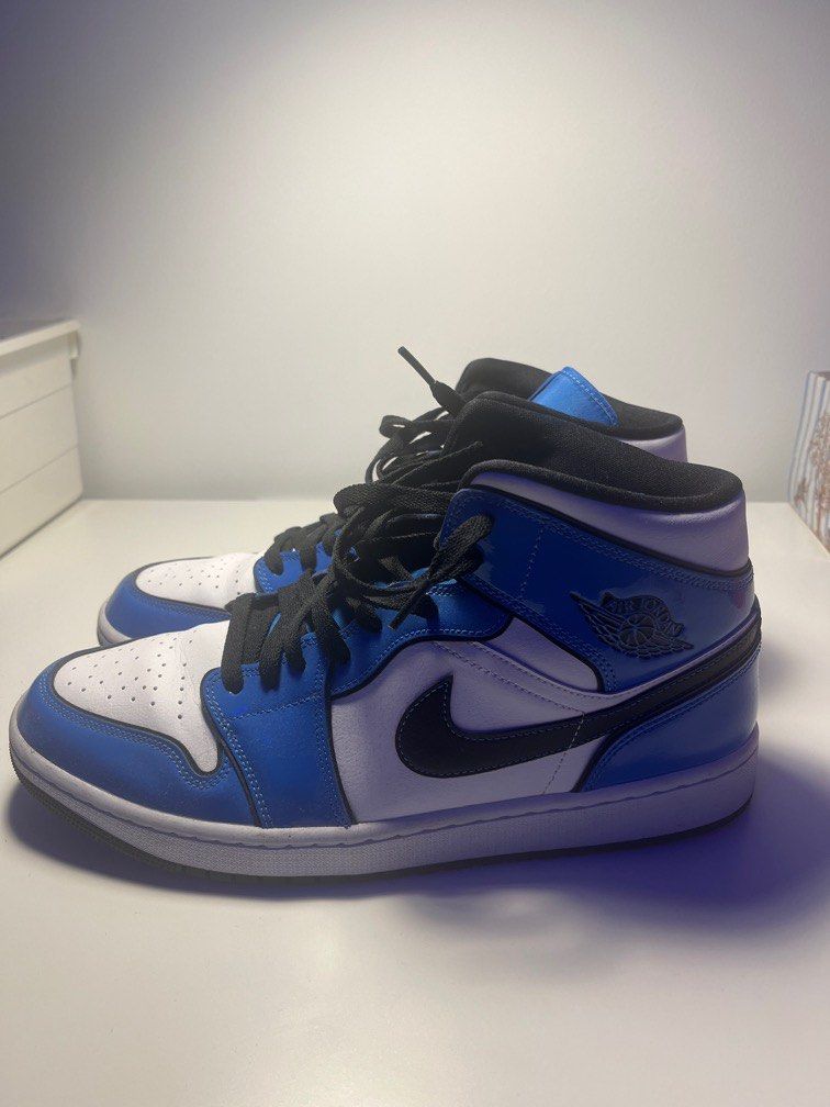 Jordan 1 sales glossy blue