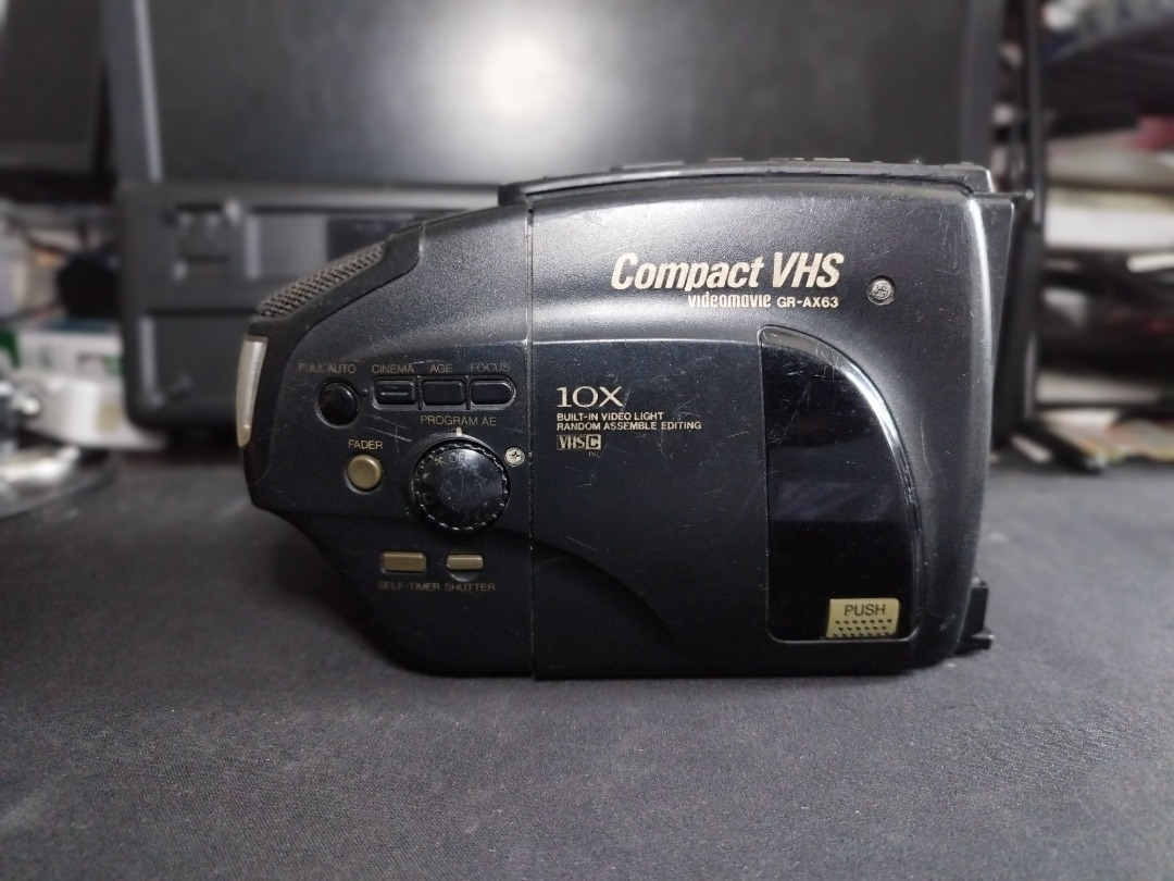 jvc compact vhs, Photography, Cameras on Carousell