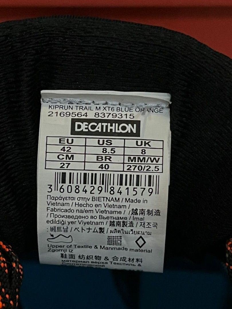 KALENJI XT6 TRAIL RUNNING SHOES Sports Equipment Hiking