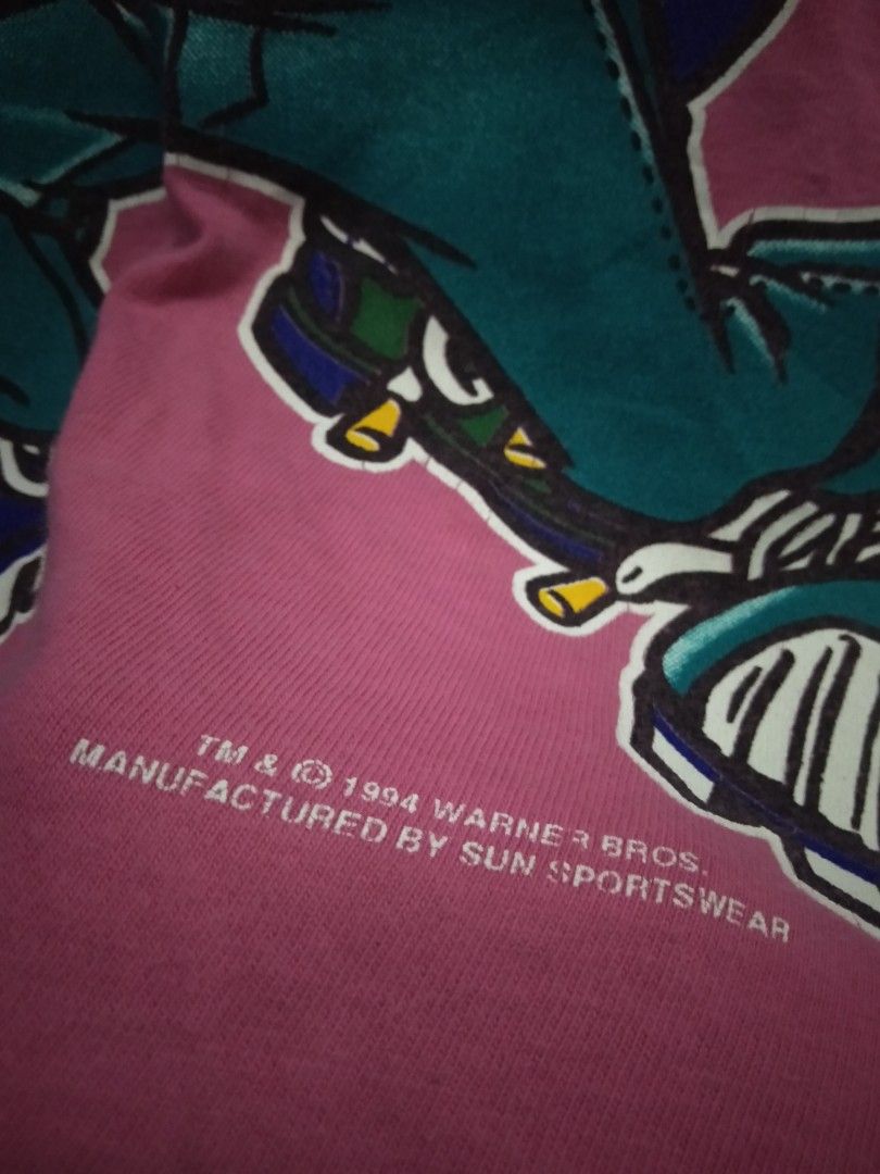 Kaos Vintage Warner Bros 1994 manufactured by sportswear Single Stitch ...