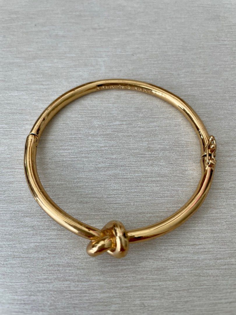 Gold knot bracelet kate spade clearance