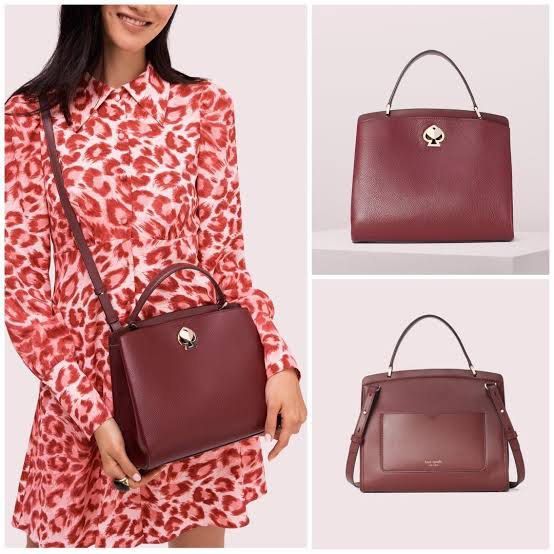 Kate Spade Twistlock Romy Satchel Bag Luxury Bags Wallets on Carousell