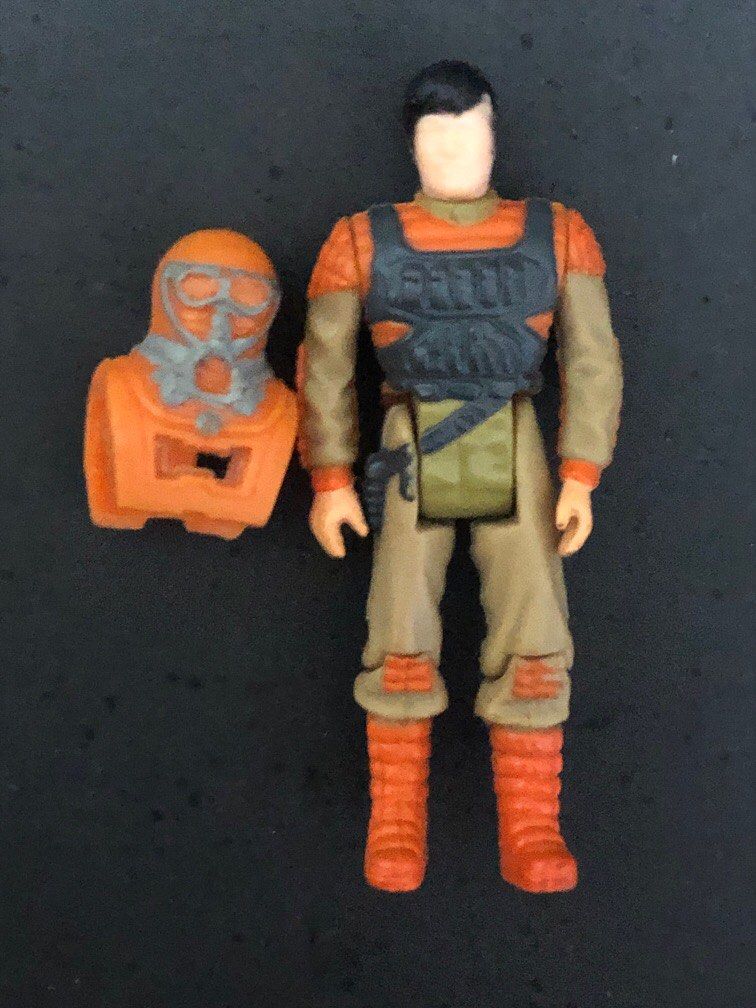 Figurines M.A.S.K. Kenner 1985 - Bruce Sato Et Ace Riker - Collection Vintage