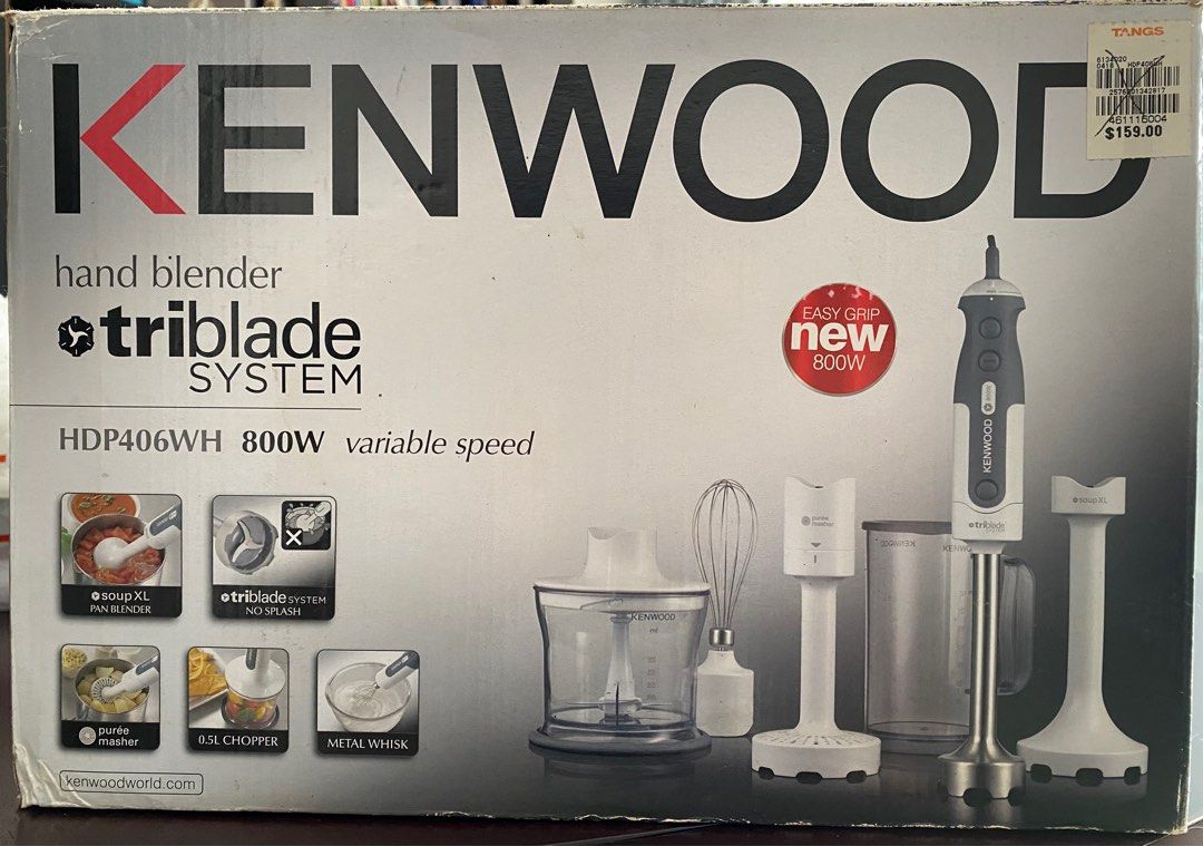 Kenwood triblade system hand blender discount
