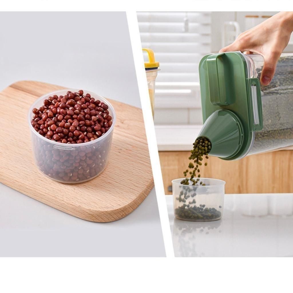 Kibbles Container Airtight Food Container 2kg non cat cage condo sand