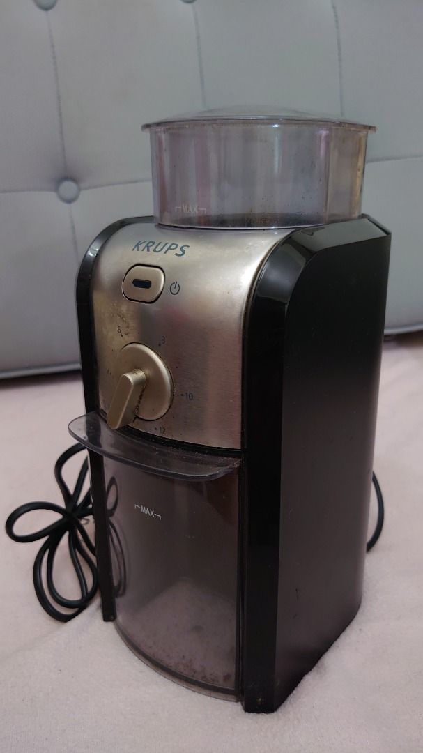Krups coffee bean grinder