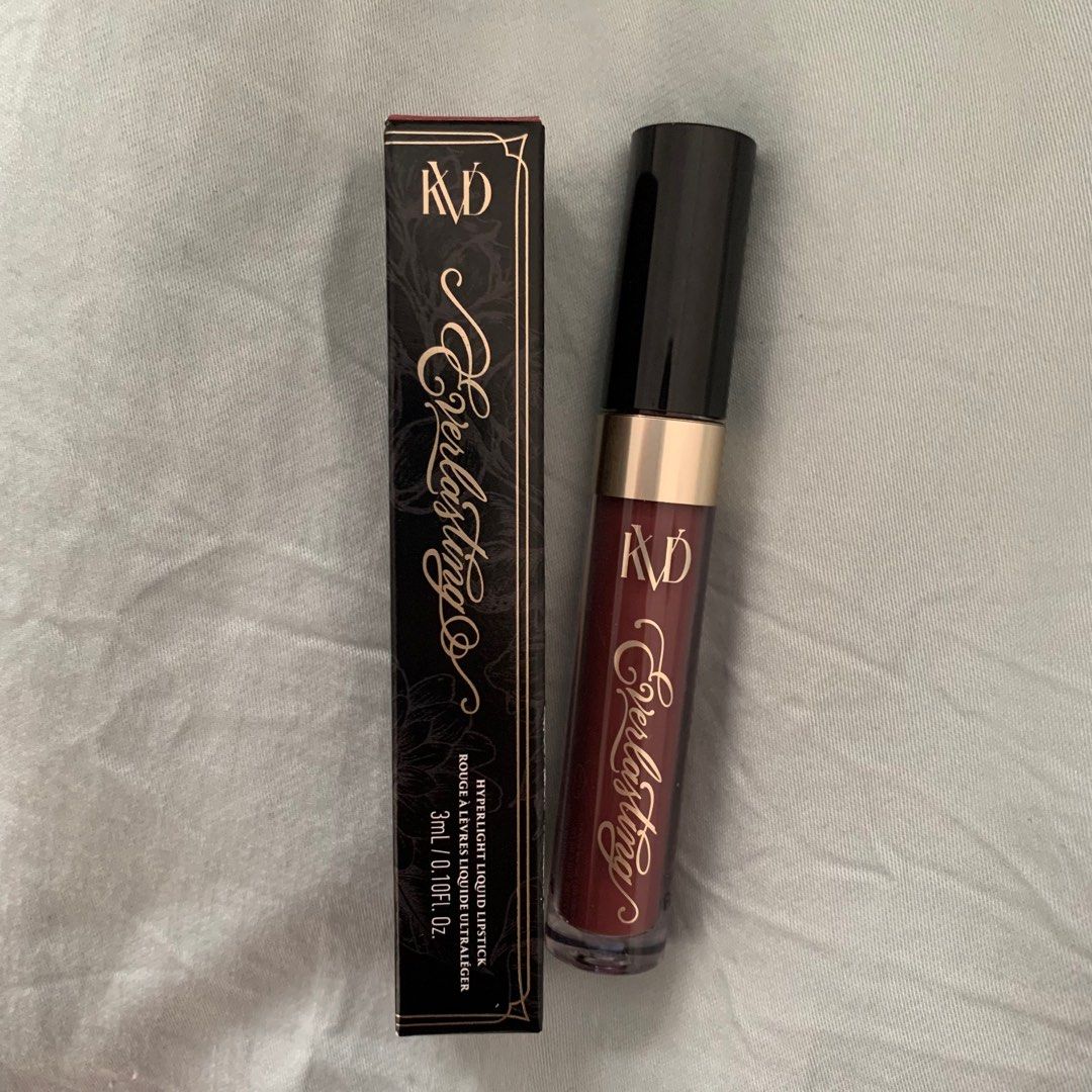 KVD Everlasting Hyperlight Vegan TransferProof Liquid Lipstick Kat Von