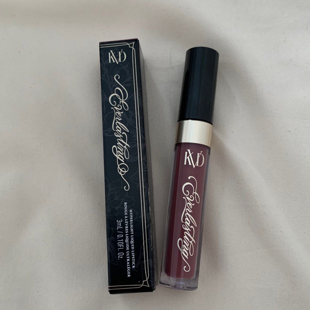 KVD Everlasting Hyperlight Vegan TransferProof Liquid Lipstick Kat Von