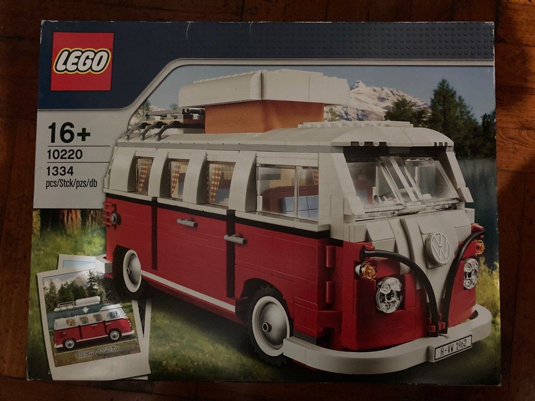 LEGO 10220 - Volkswagen T1 Camper Van, 興趣及遊戲, 遊戲類- Carousell