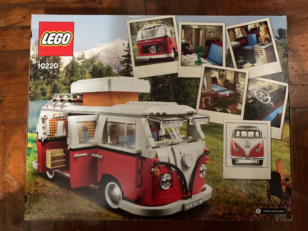 LEGO 10220 - Volkswagen T1 Camper Van, 興趣及遊戲, 遊戲類- Carousell