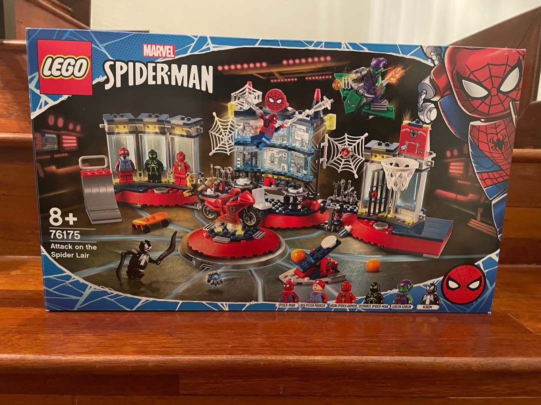 Lego 76175 Attack on Spider Lair, Hobbies & Toys, Toys & Games on Carousell