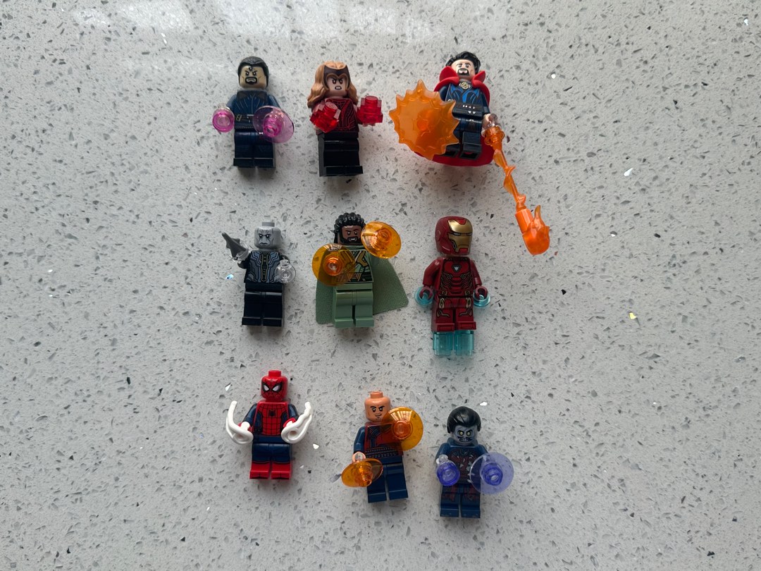 Lego 人仔76218 strange marvel spiderman avengers ironman